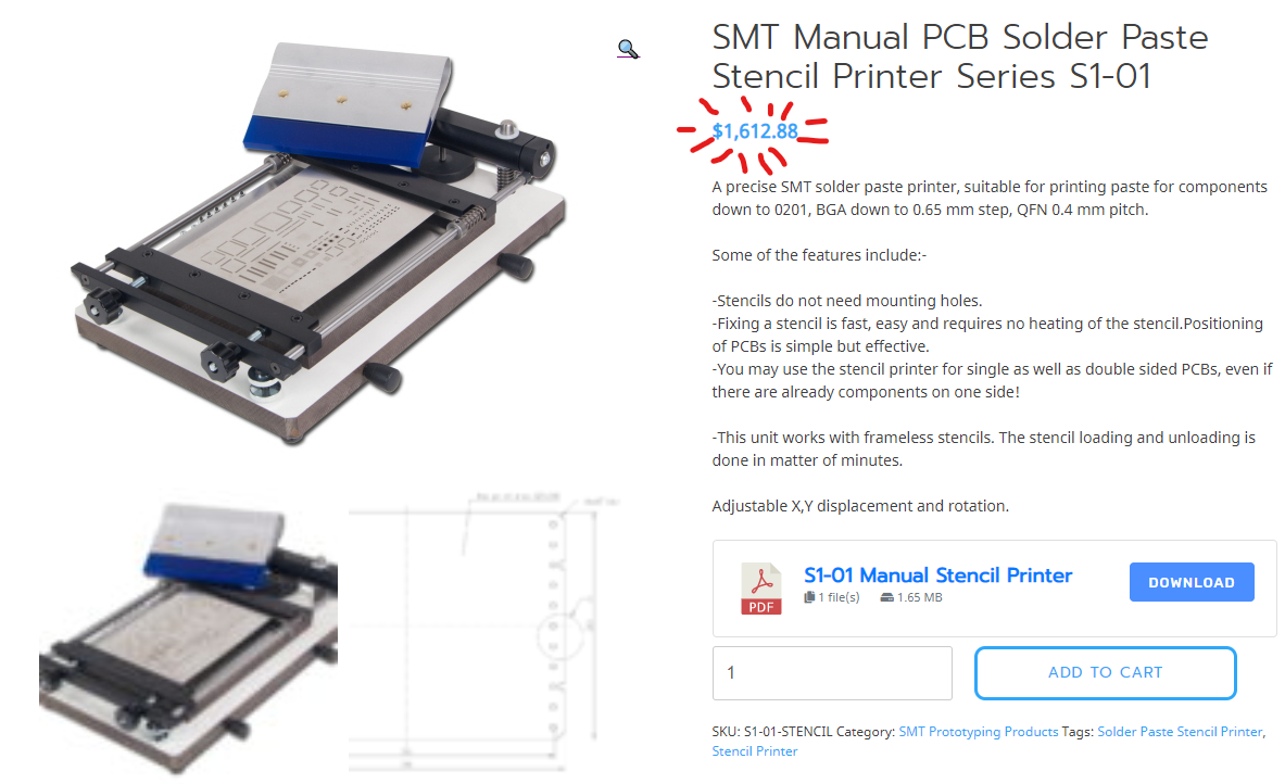 Name-brand Fortex Frameless Stencil Printer